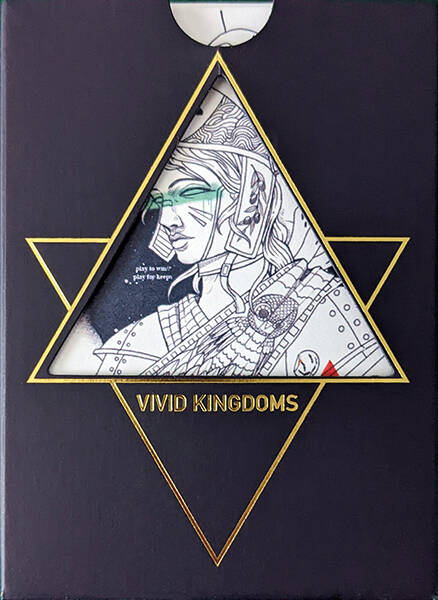 Vivid Kingdoms Playing Cards