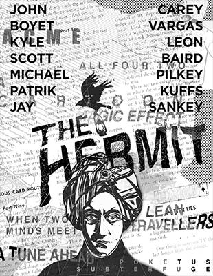 Cover of August, 2022's issue of The Hermit Magic Magazine.