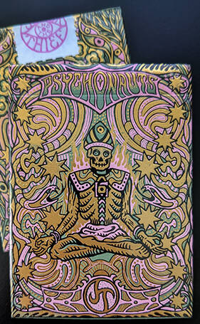 Psychonauts playing cards by Joker and the Thief