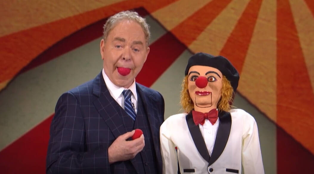 Teller and the big dummy.